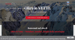 Desktop Screenshot of oltrelevette.it