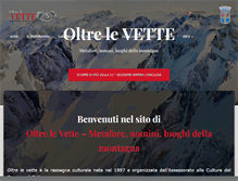 Tablet Screenshot of oltrelevette.it